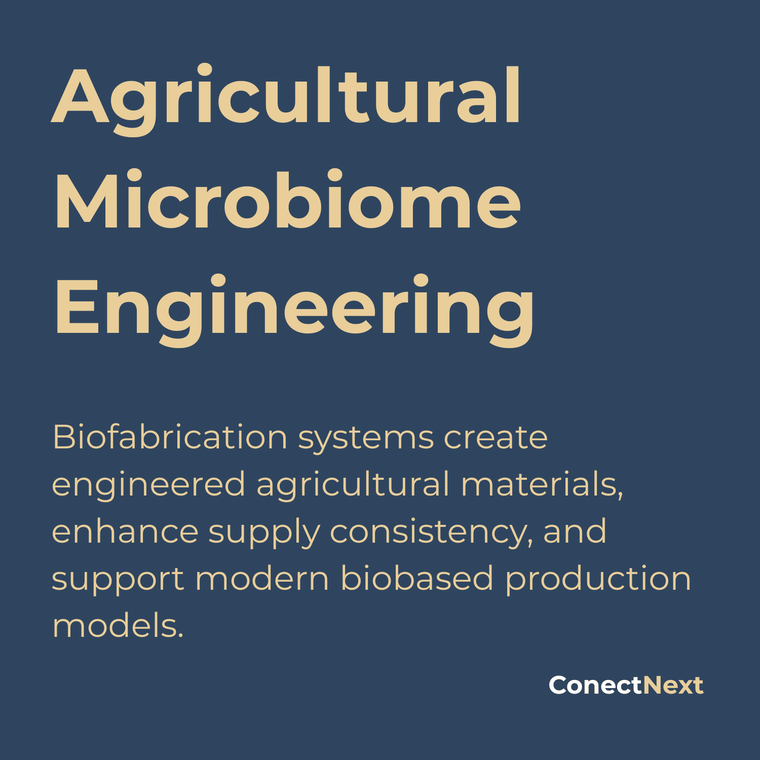 Agricultural Microbiome Engineering