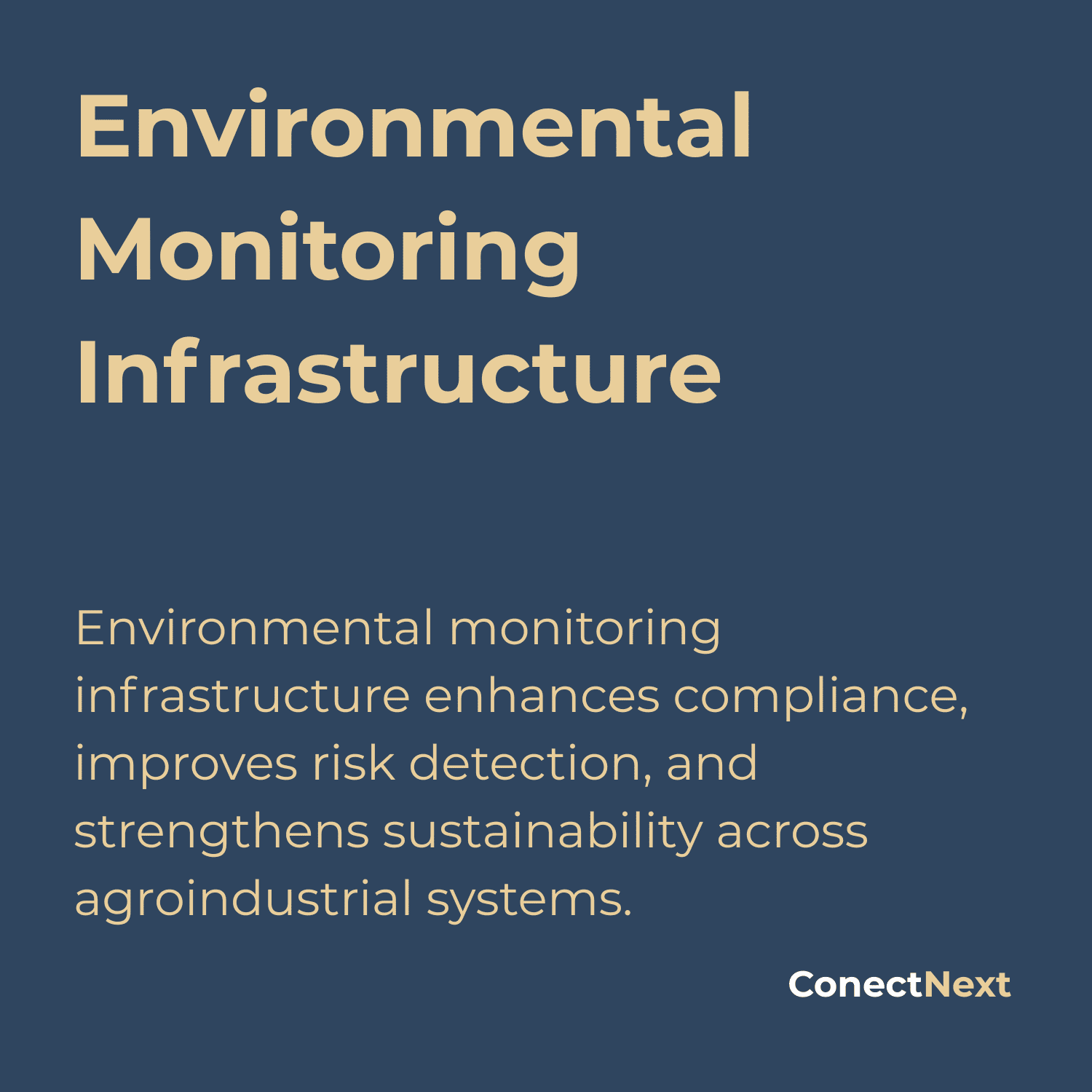 Image showcasing Environmental Monitoring Infrastructure | ConectNext