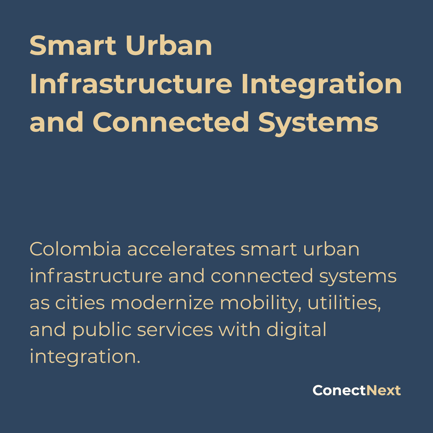 Large Infrastructure Integration Smart Urban Infrastructure Integration | Connected Systems