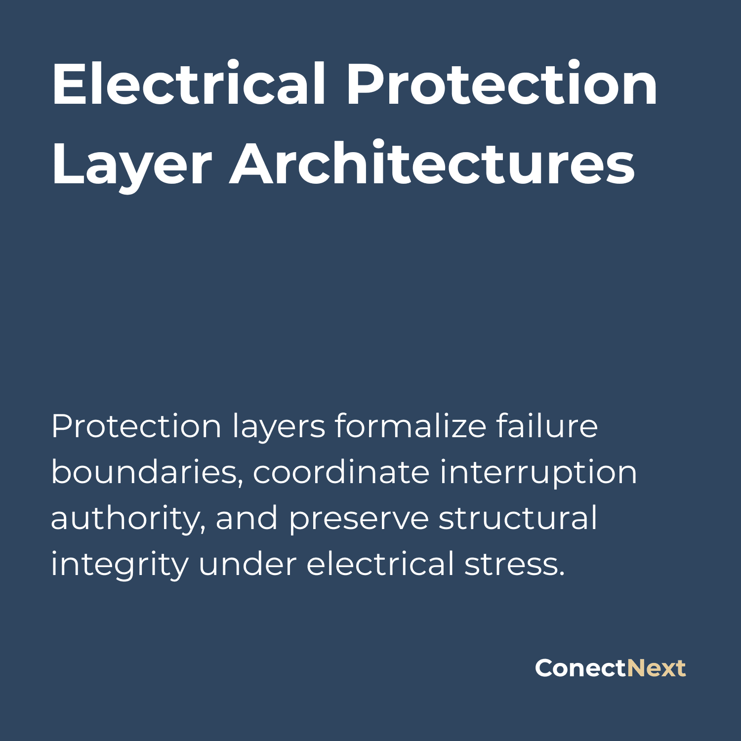 Electrical Protection Layer Architectures