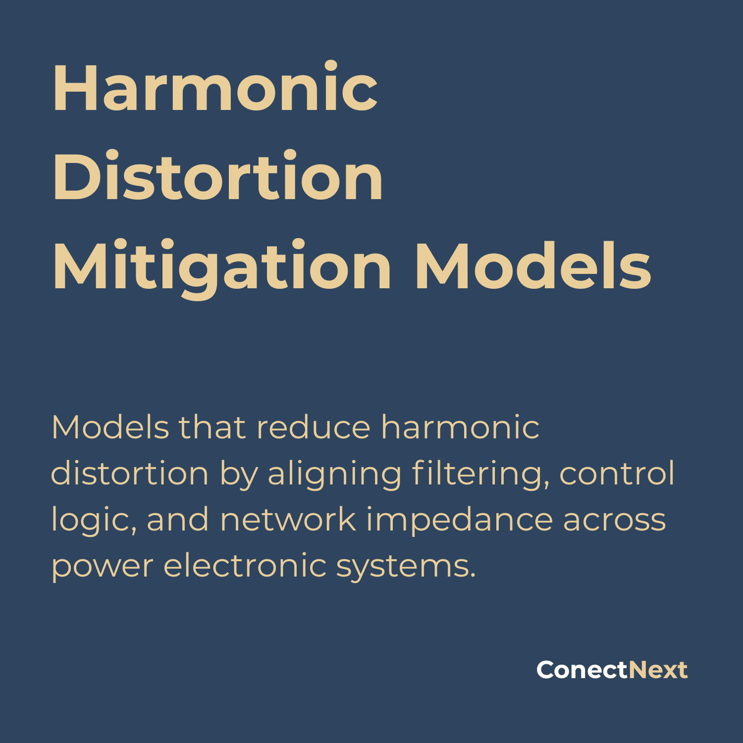 Harmonic Distortion Mitigation Models in Energy Systems