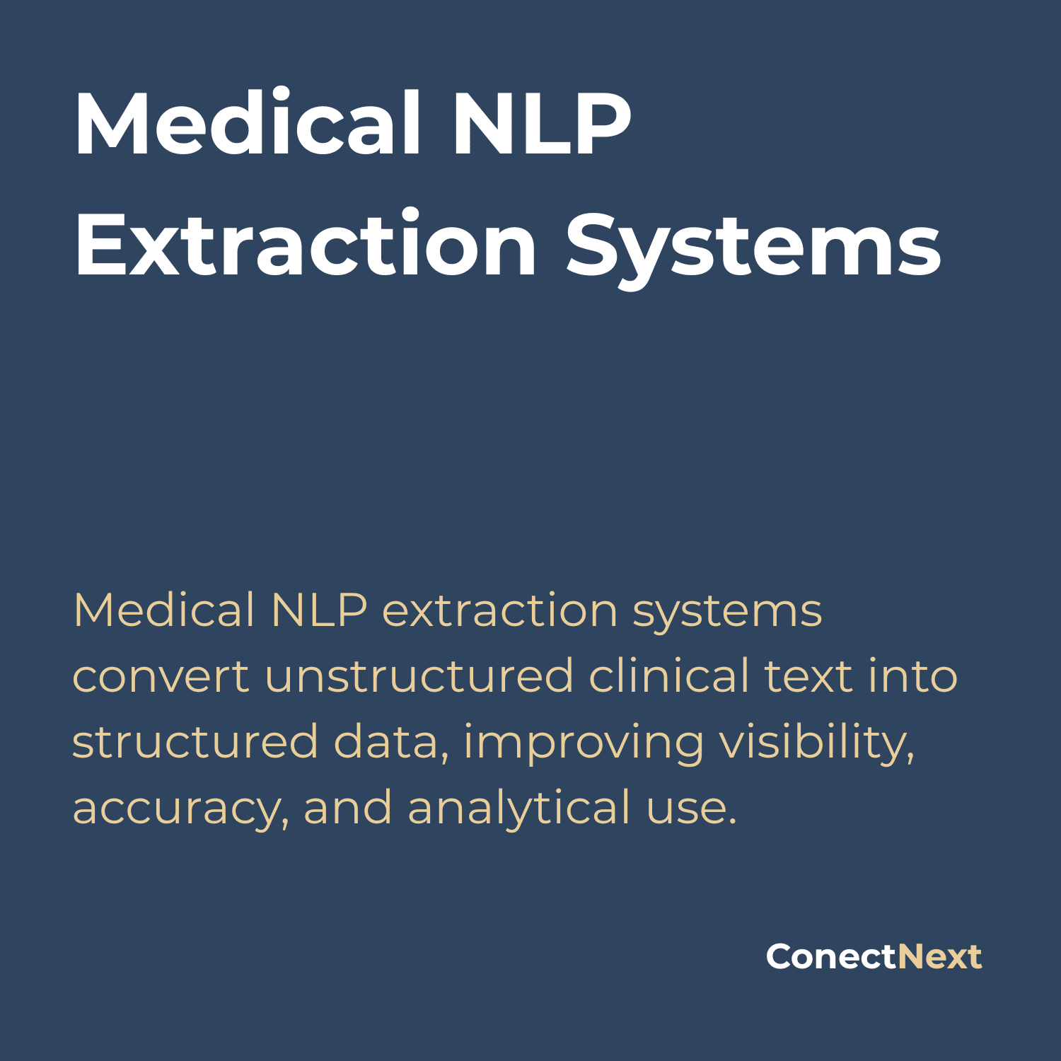 Medical NLP Extraction Systems
