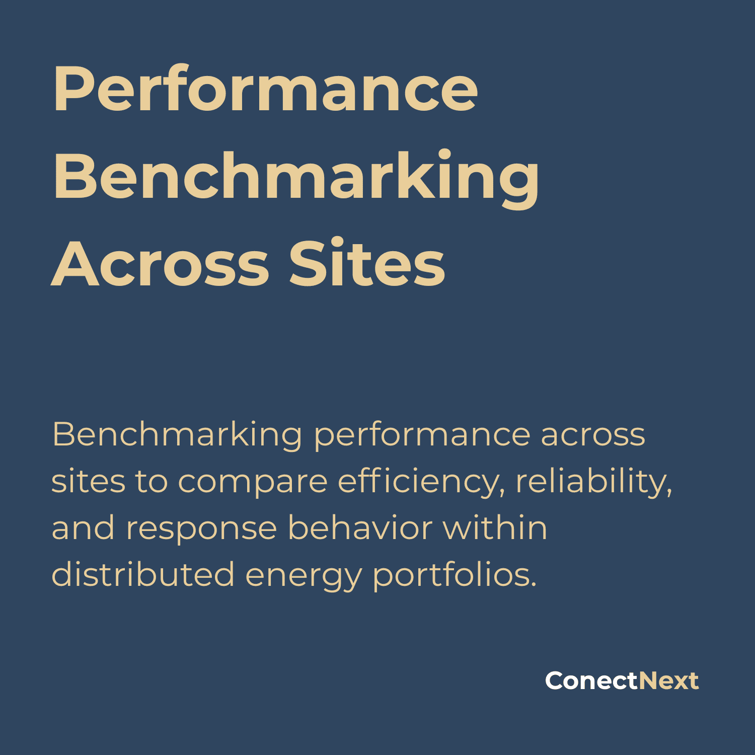 Performance Benchmarking Across Energy System Sites