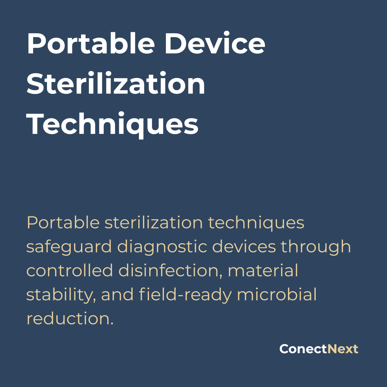 Portable Device Sterilization Techniques