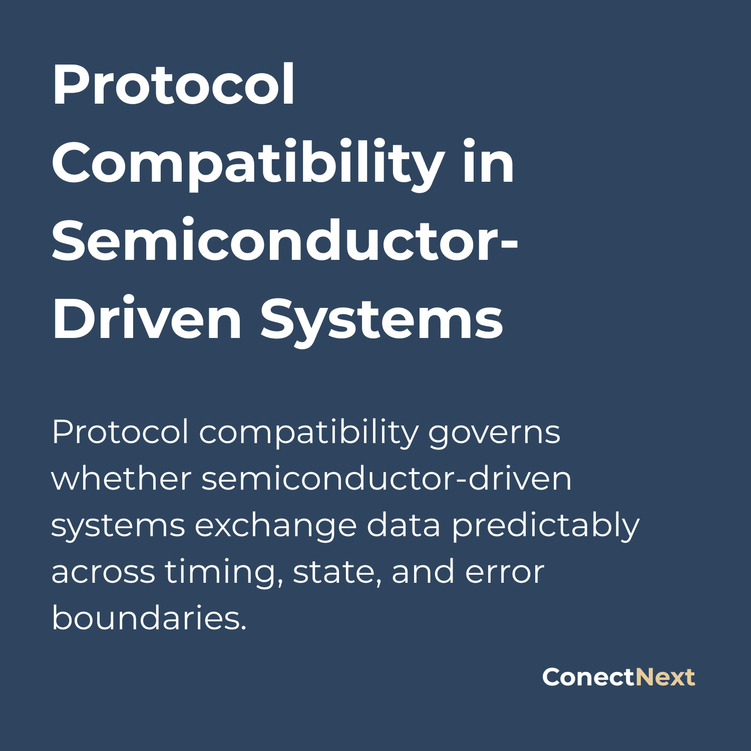 Protocol Compatibility in Semiconductor Systems