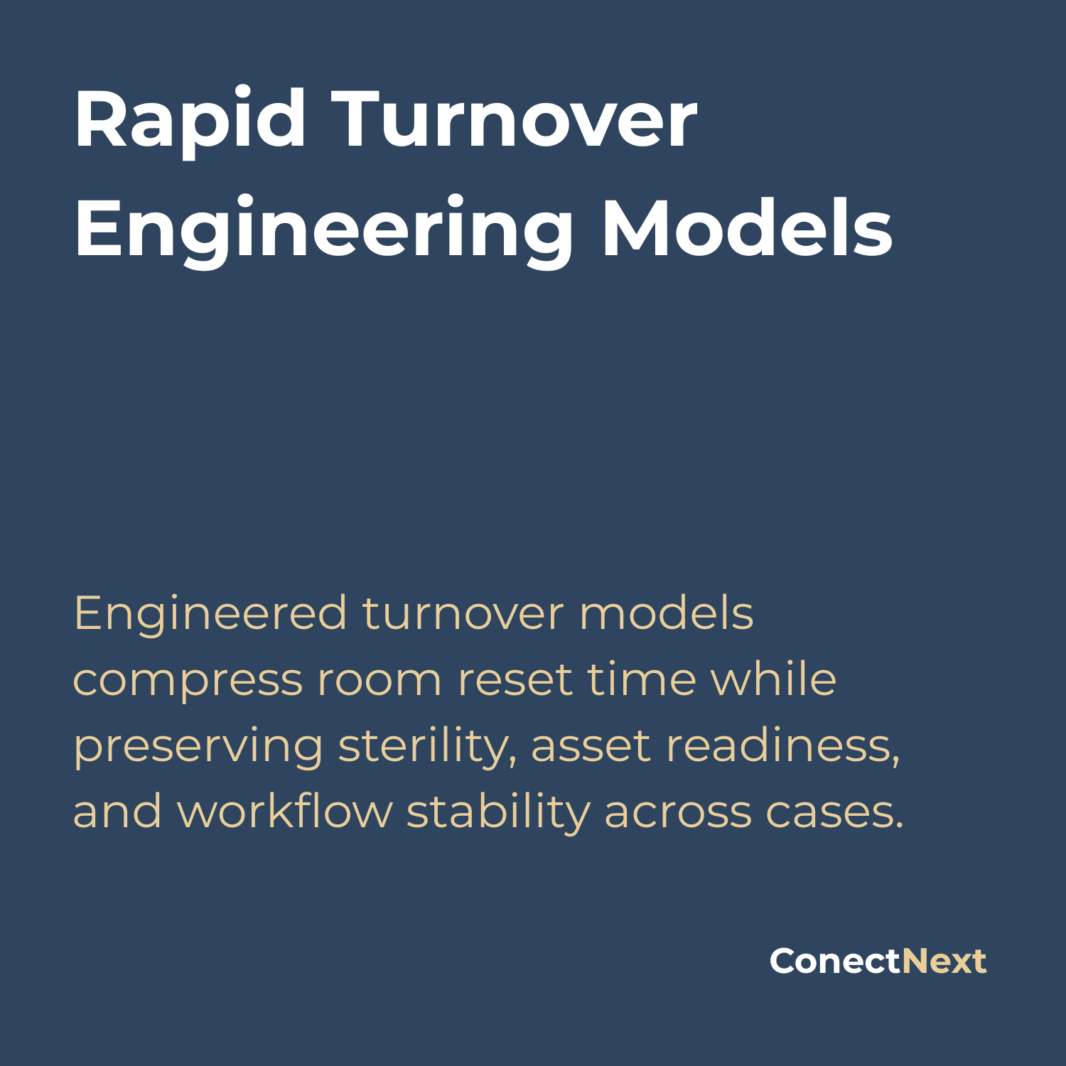Rapid Turnover Engineering Models