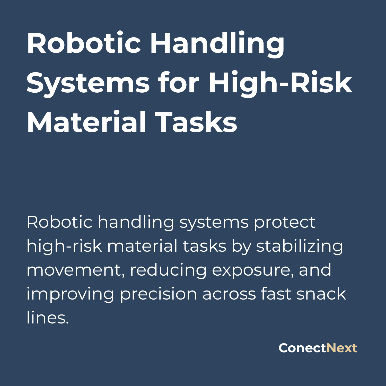 High Risk Material Sistemas de manipulación robótica para tareas con materiales de alto riesgo