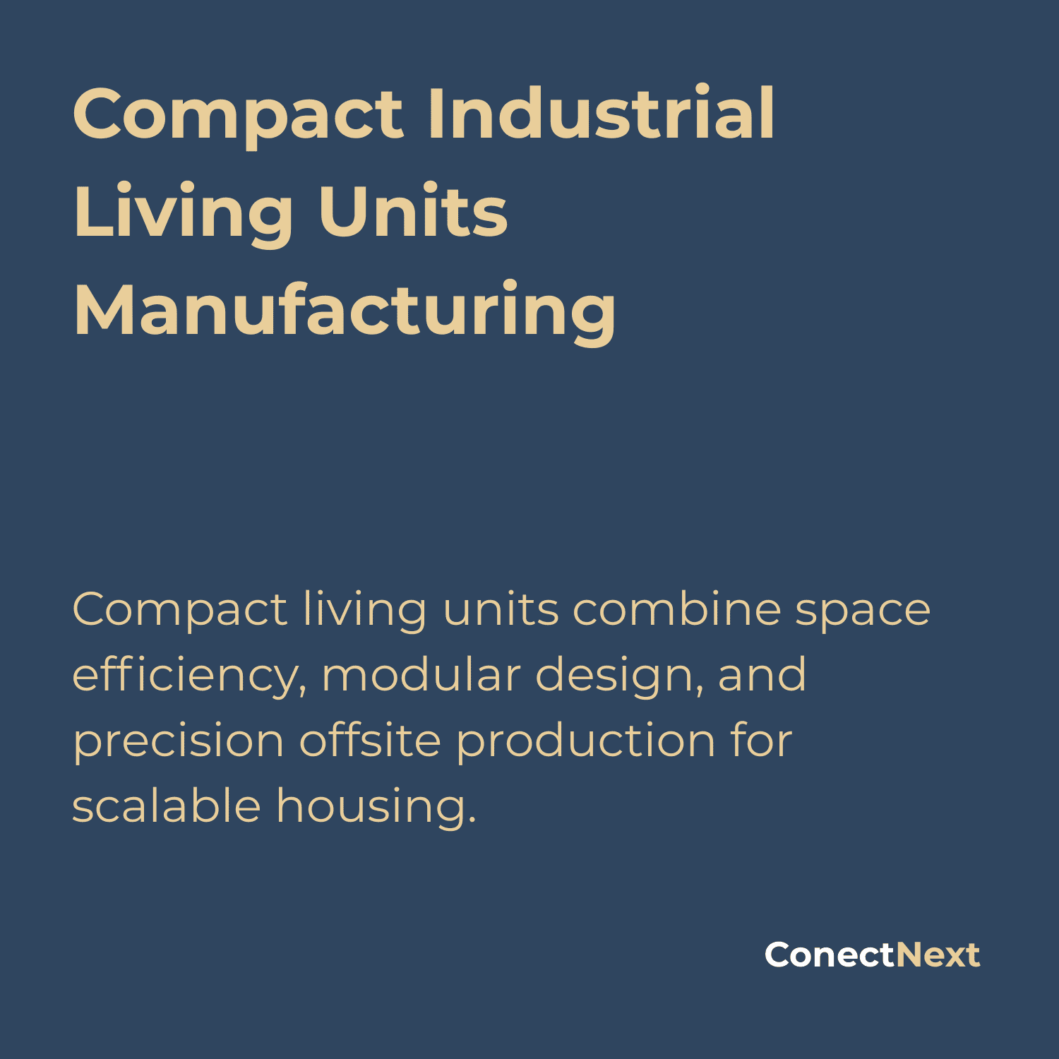 Compact Unit Compact Industrial Living Units Manufacturing