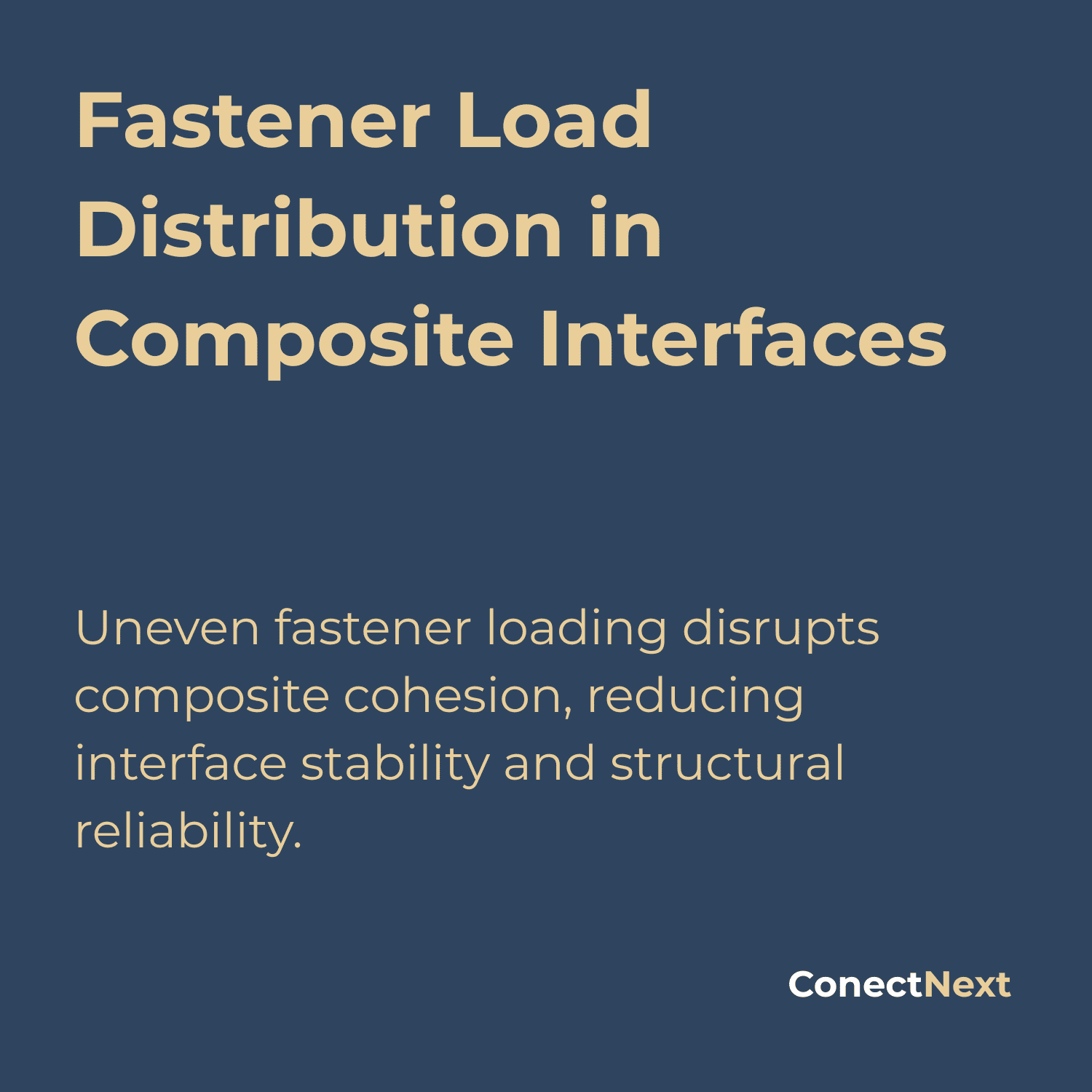 Répartition des charges de fixation dans les interfaces composites ...